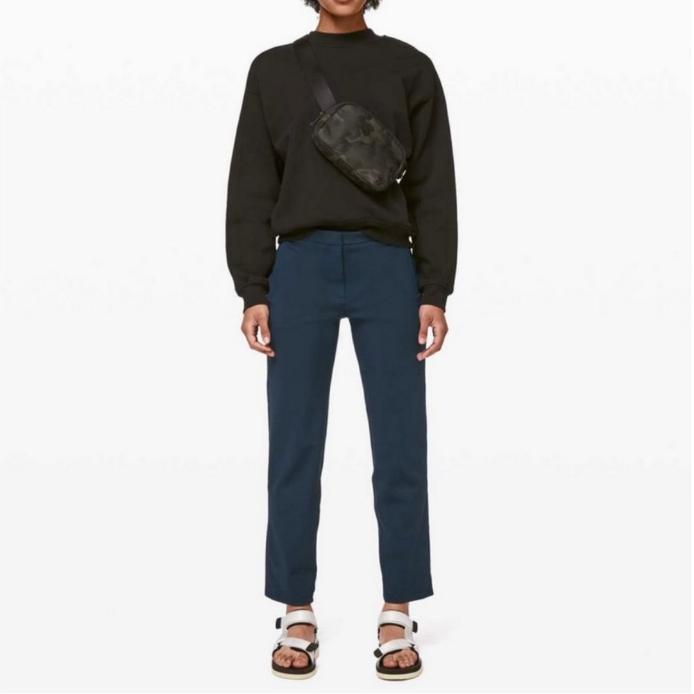 Lululemon Navy Blue On The Move Pants